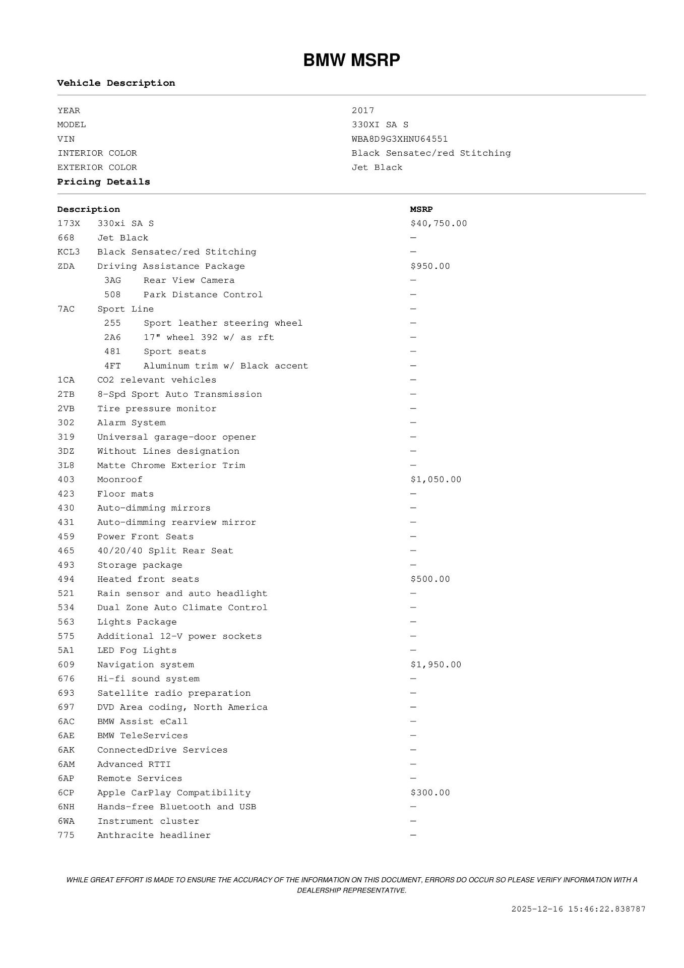 Used 2017 BMW 330i xDrive Sedan image 11