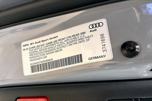 Certified 2024 Audi RS 5 Sportback AWD/4WD image 19