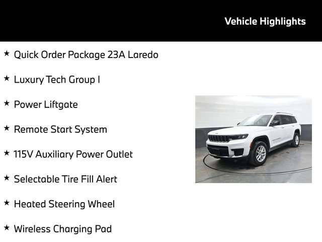 Used 2023 Jeep Grand Cherokee L Laredo w/ Luxury Tech Group I image 5