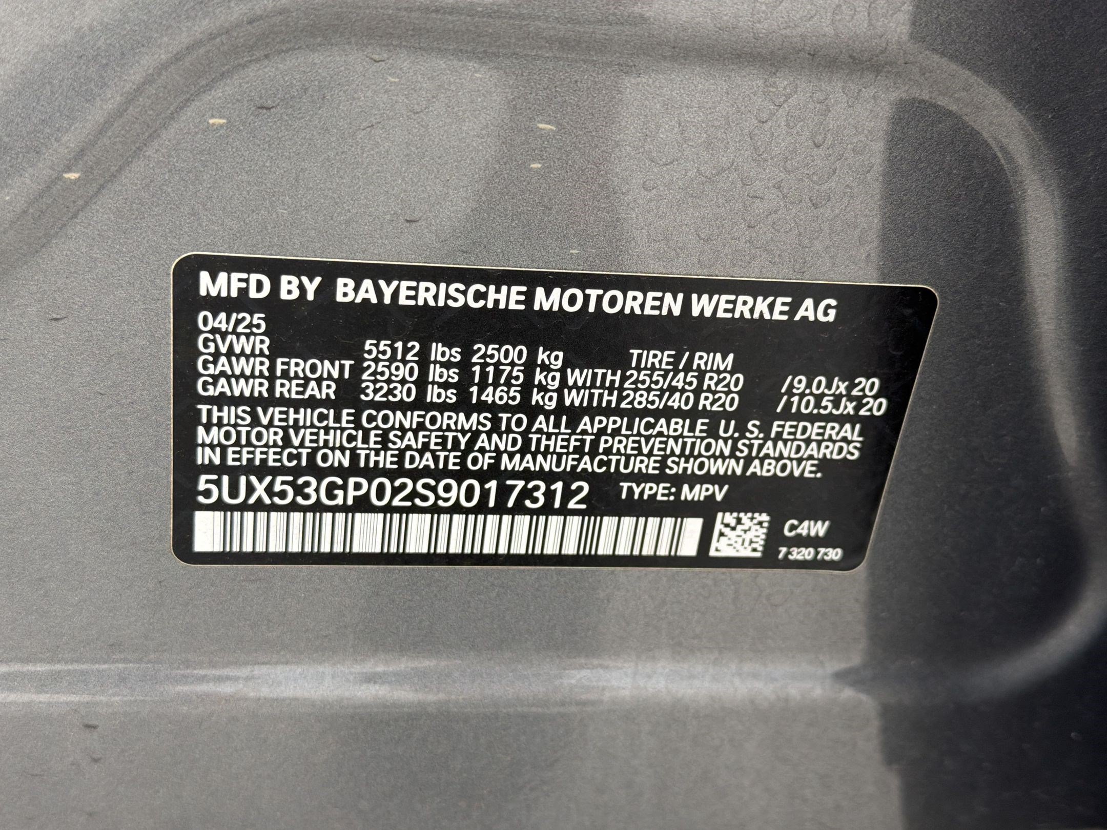 Used 2025 BMW X3 xDrive30i w/ Premium Package AWD/4WD image 17