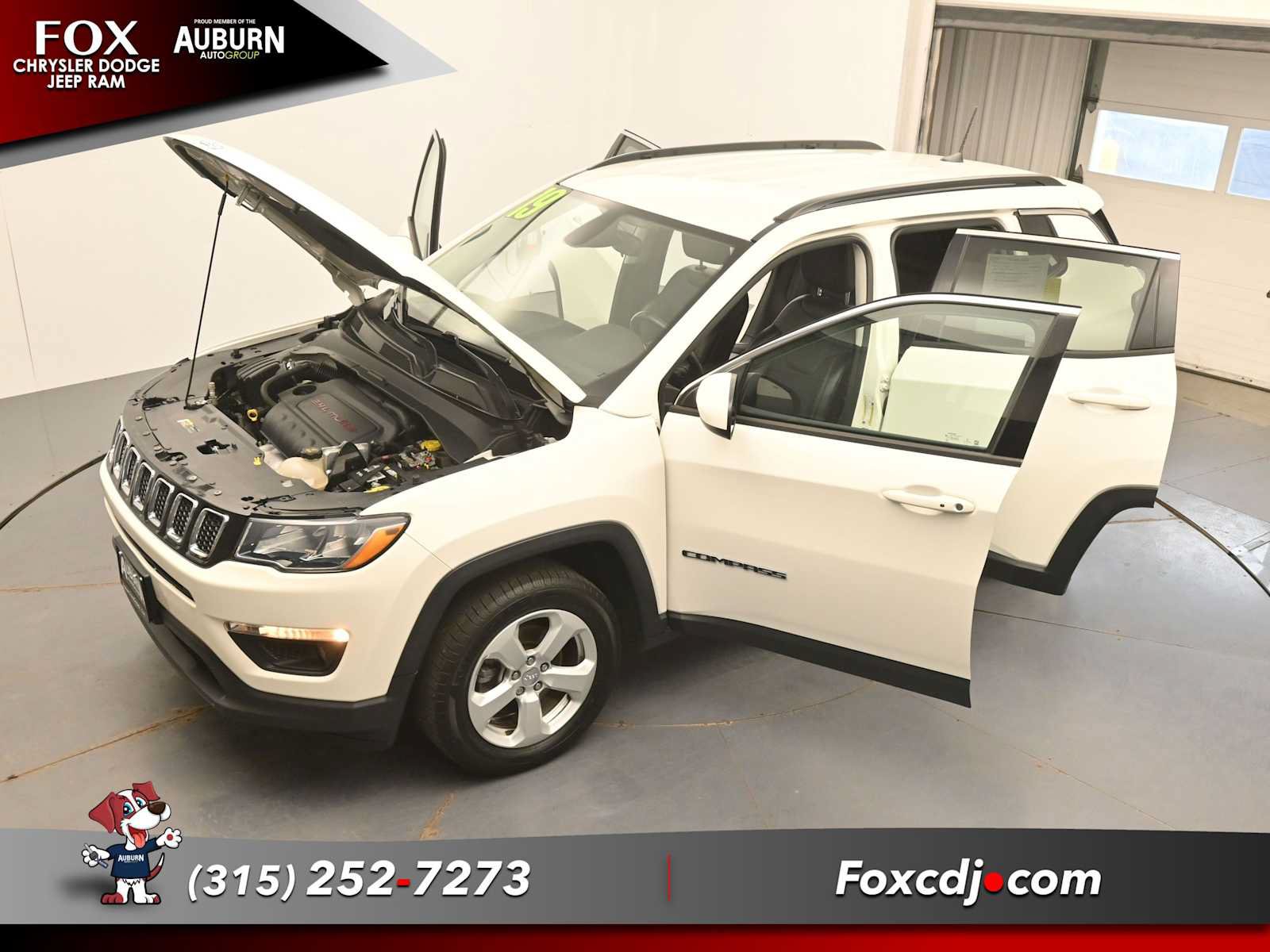 Used 2019 Jeep Compass Latitude w/ Cold Weather Group AWD/4WD image 36