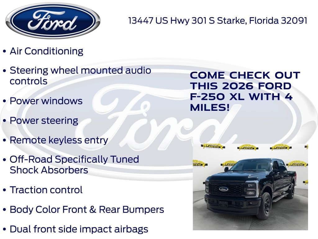 New 2026 Ford F250 XL w/ STX Appearance Package image 25
