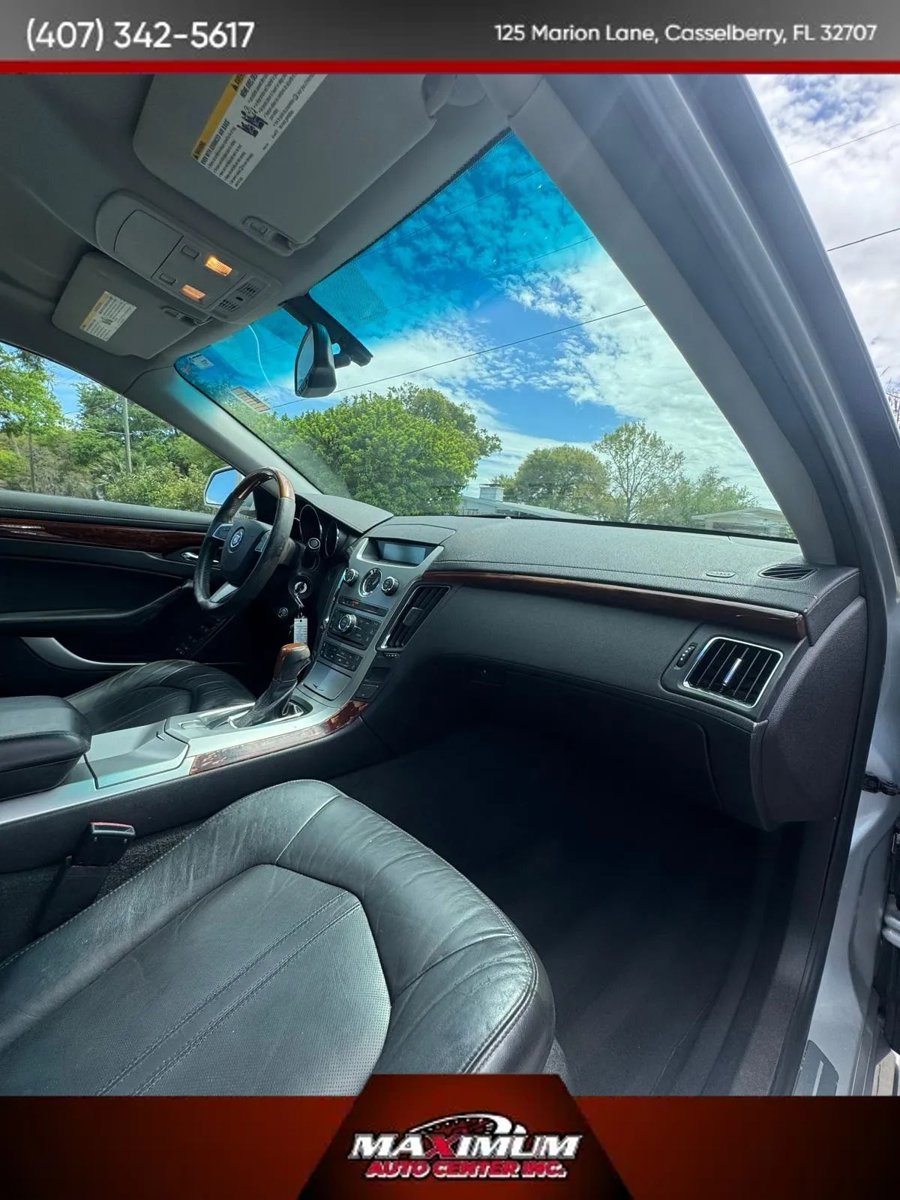 Used 2009 Cadillac CTS 3.6 w/ Wood Trim Package RWD image 9