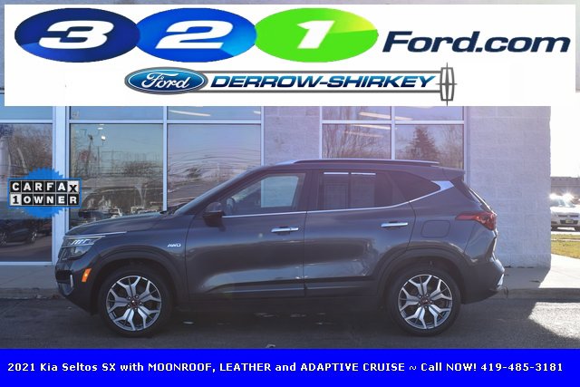 Used 2021 Kia Seltos SX w/ SX Sunroof Package image 2