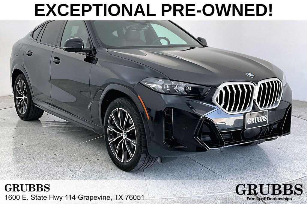 Used 2024 BMW X6 xDrive40i w/ Parking Assistance Package AWD/4WD video 1