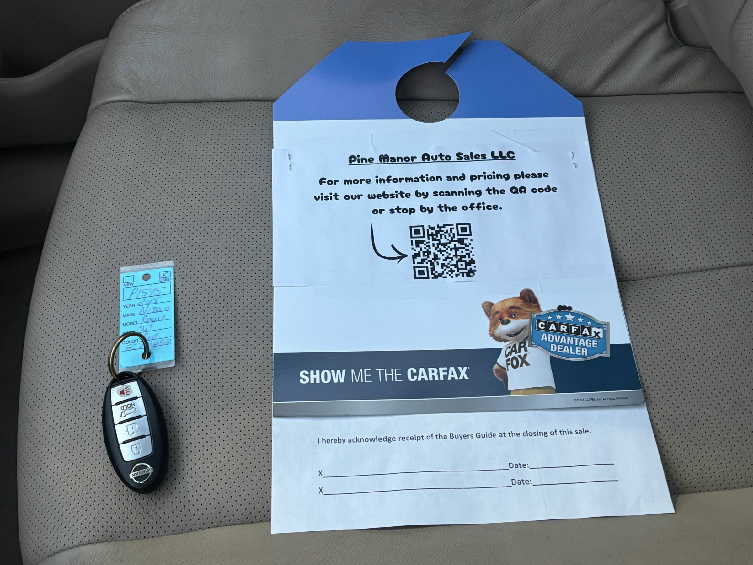 Used 2015 Nissan Rogue SL w/ SL Premium Package image 25