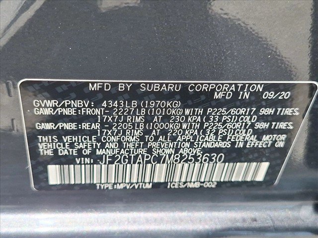 Used 2021 Subaru Crosstrek 2.0i Premium AWD/4WD image 23