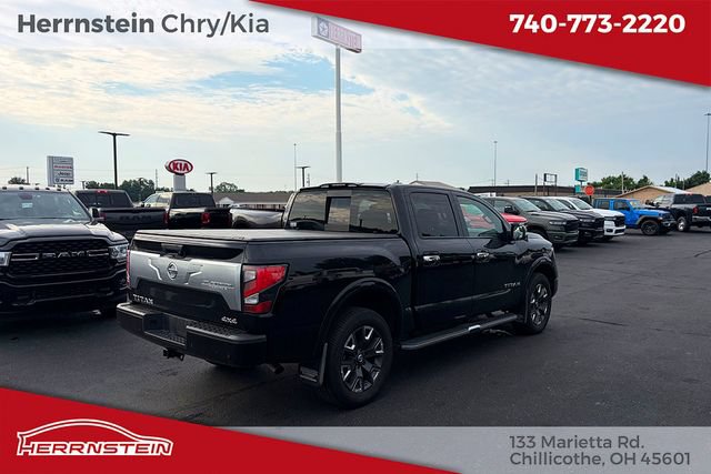 Used 2021 Nissan Titan Platinum Reserve w/ Off Road Protection Package AWD/4WD image 35