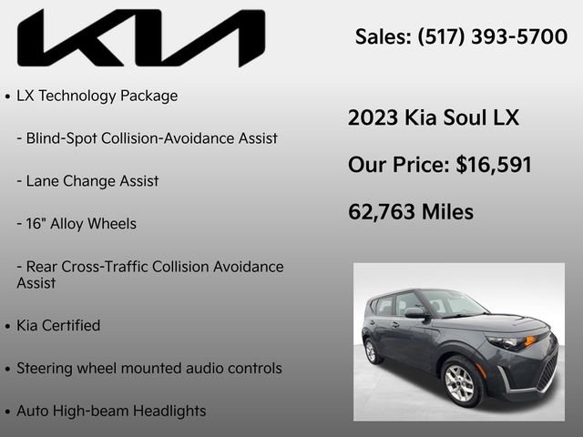 Used 2023 Kia Soul LX w/ Option Group 015 image 7