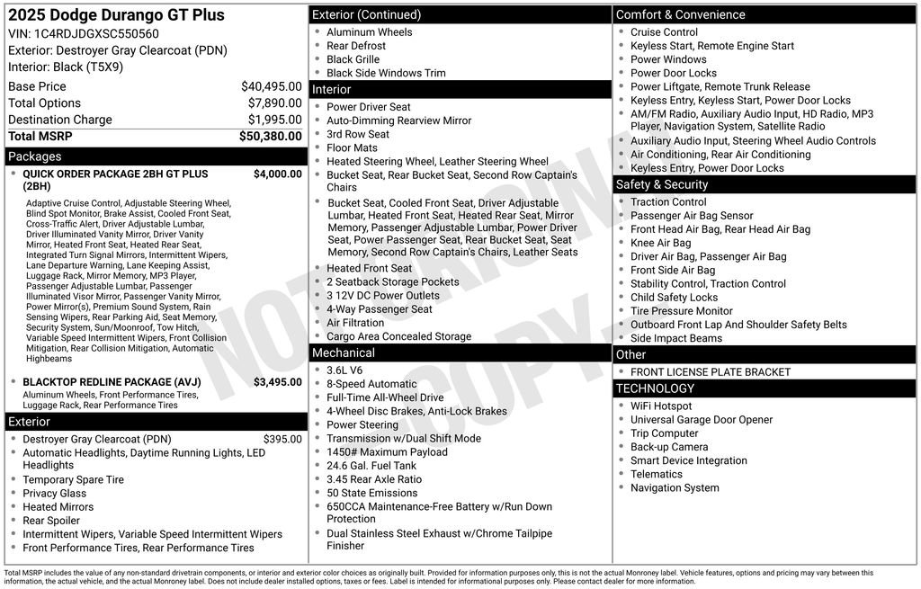 Used 2025 Dodge Durango GT image 11