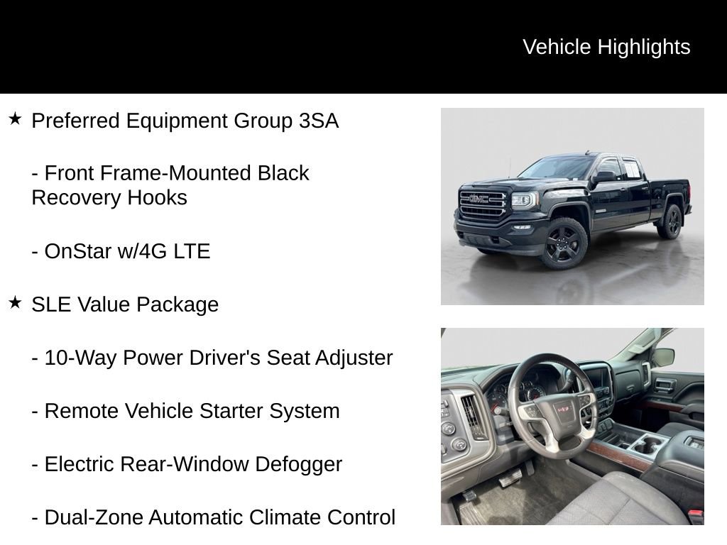 Used 2017 GMC Sierra 1500 SLE w/ SLE Value Package AWD/4WD image 21