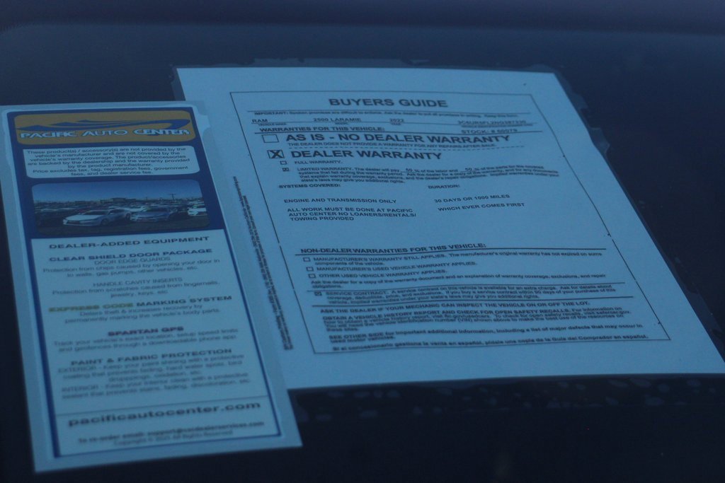 Used 2022 RAM 2500 Laramie w/ Night Edition image 57