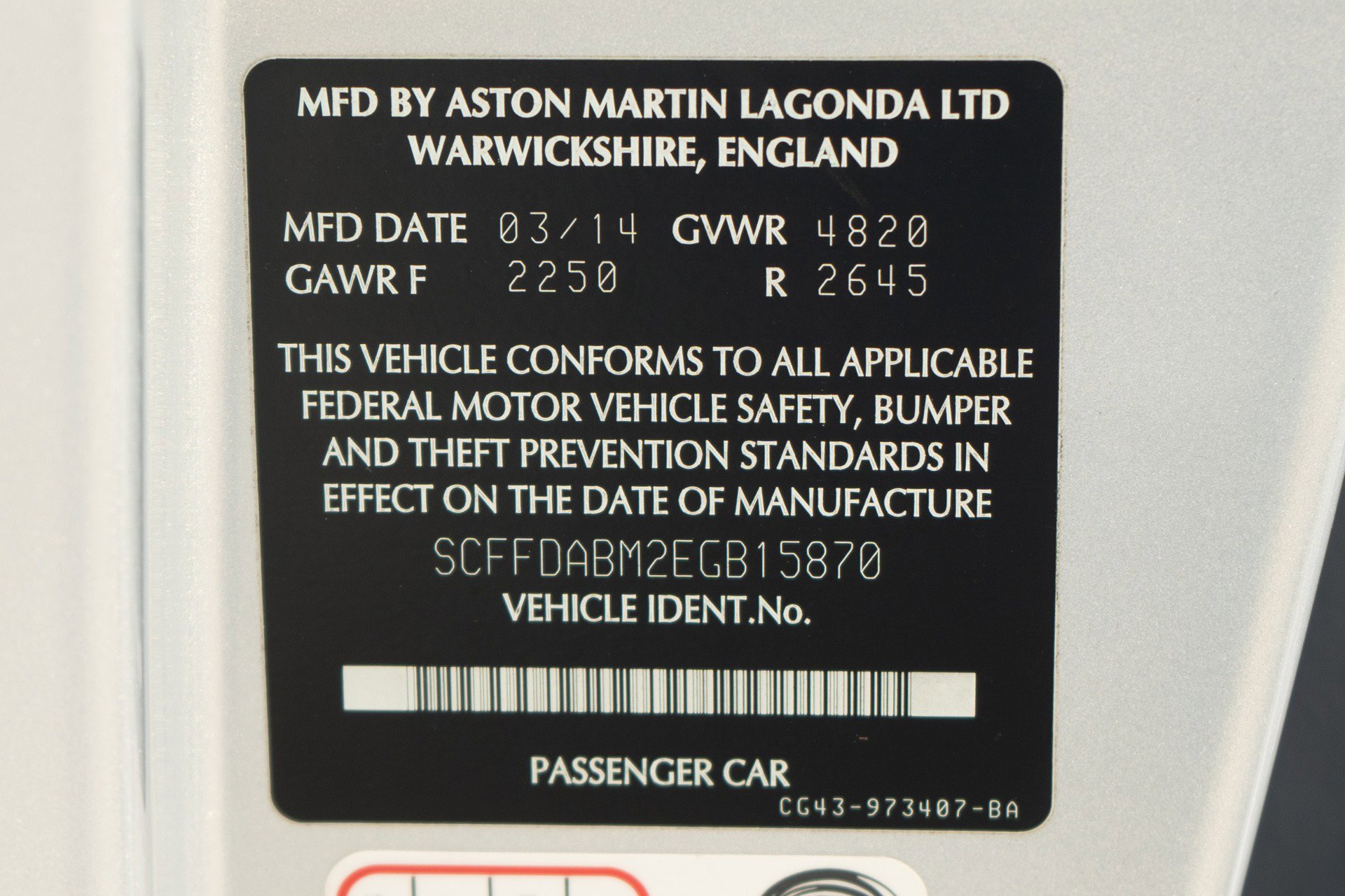 Used 2014 Aston Martin DB9 Volante image 20