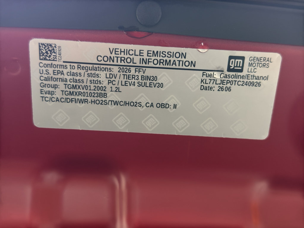New 2026 Chevrolet Trax RS w/ Driver Confidence Package FWD image 31