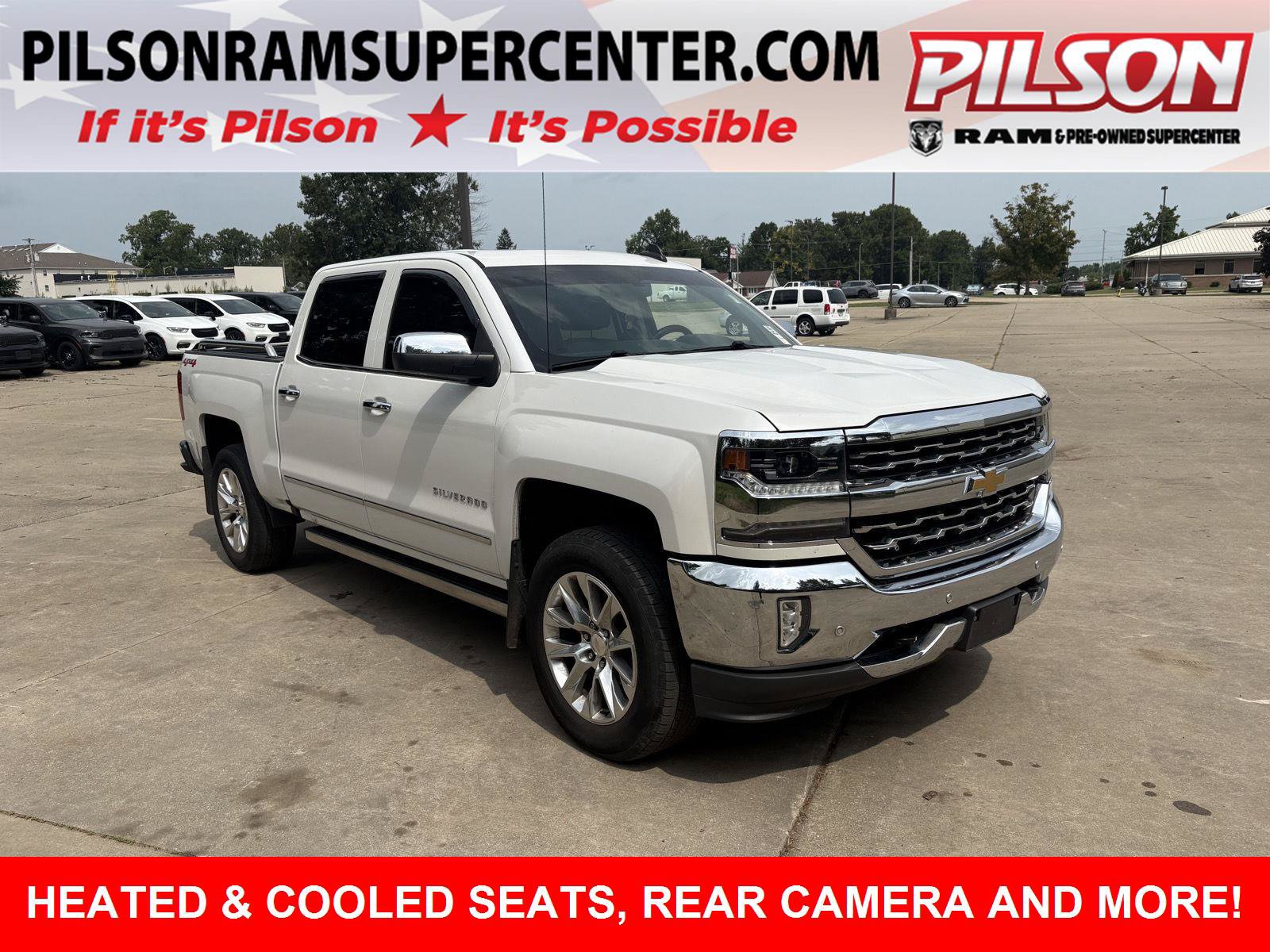 Used 2018 Chevrolet Silverado 1500 LTZ w/ Sport Package
