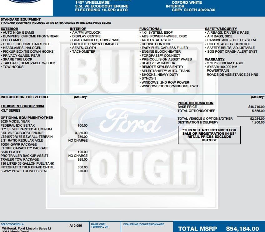 Used 2020 Ford F150 XLT w/ Trailer Tow Package image 2
