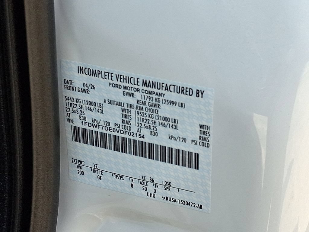 New 2027 Ford F750 2WD Regular Cab Super Duty image 20