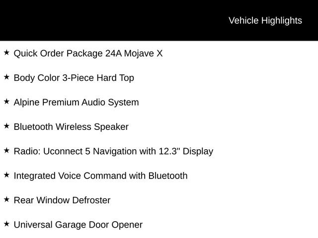 New 2026 Jeep Gladiator Mojave image 3