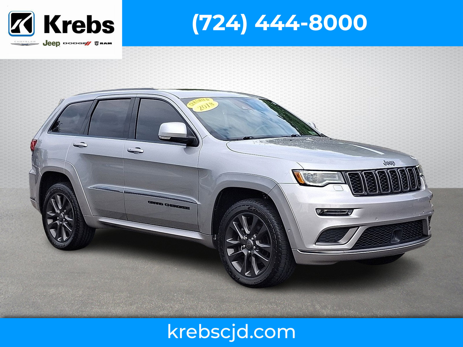 Used 2018 Jeep Grand Cherokee High Altitude