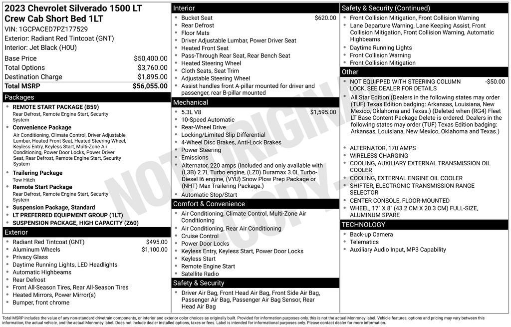 Used 2023 Chevrolet Silverado 1500 LT RWD image 6