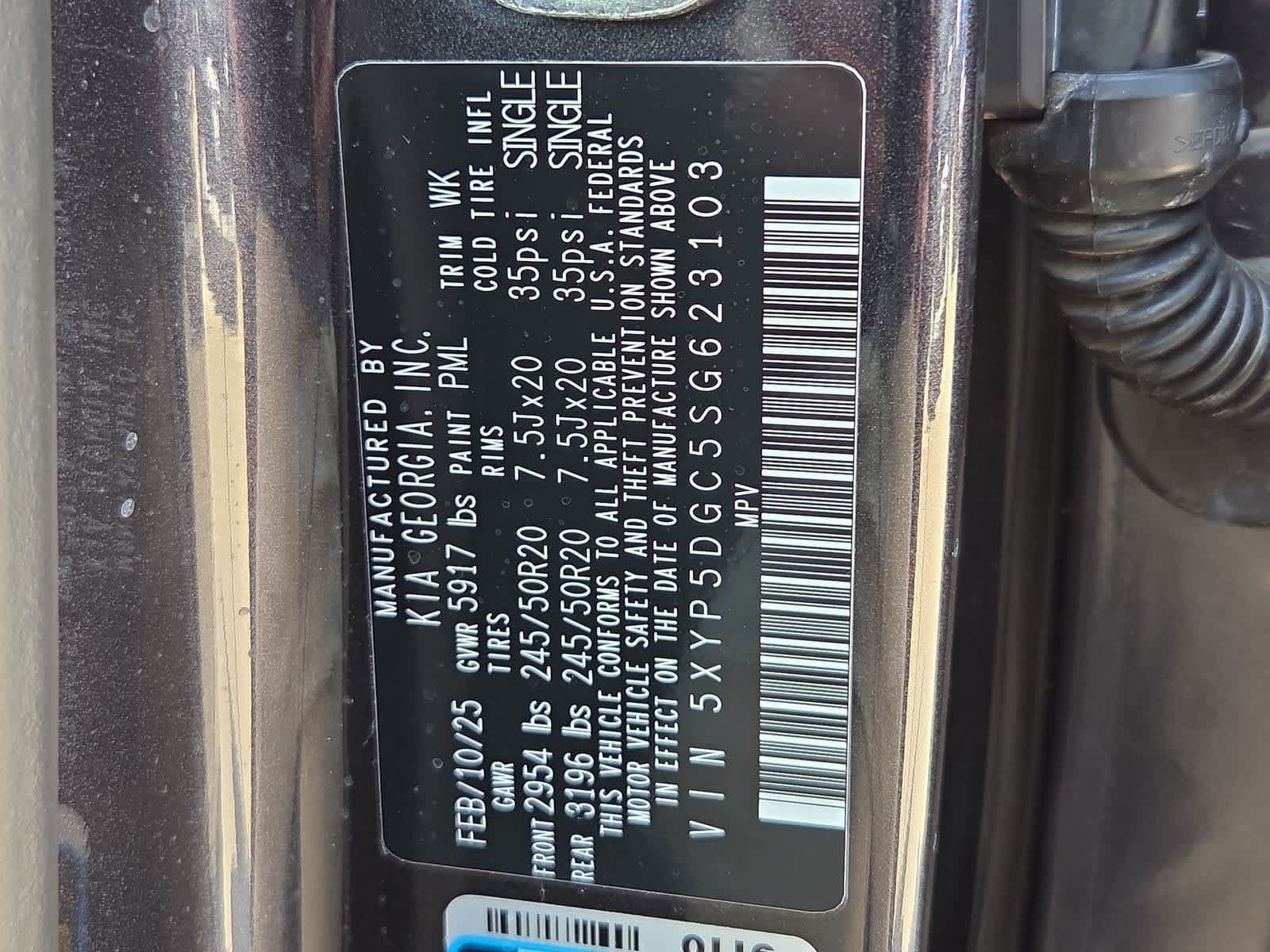 Certified 2025 Kia Telluride SX Prestige X-Line AWD/4WD image 35