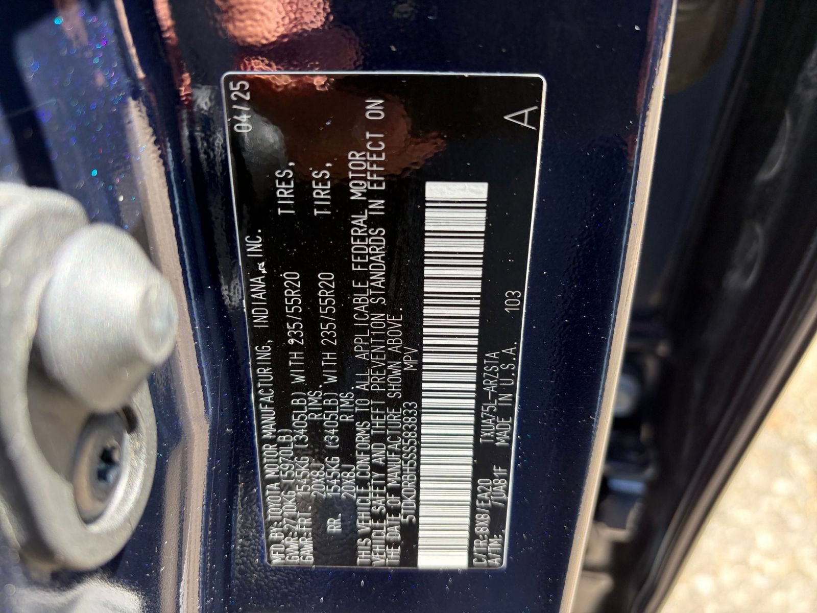 Used 2025 Toyota Highlander XSE AWD/4WD image 32