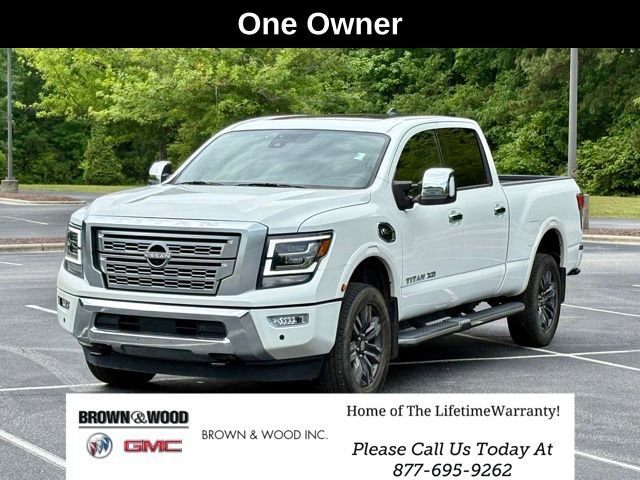 Used 2023 Nissan Titan Platinum Reserve w/ Moonroof Package AWD/4WD image 1