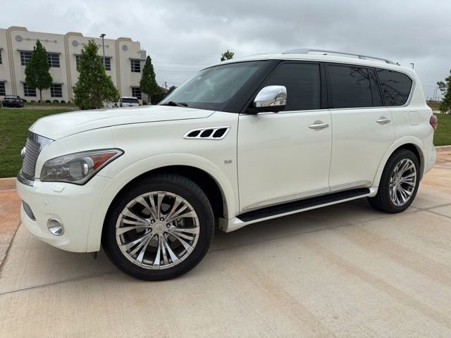 Used 2014 INFINITI QX80 4WD w/ Deluxe Touring Package image 1