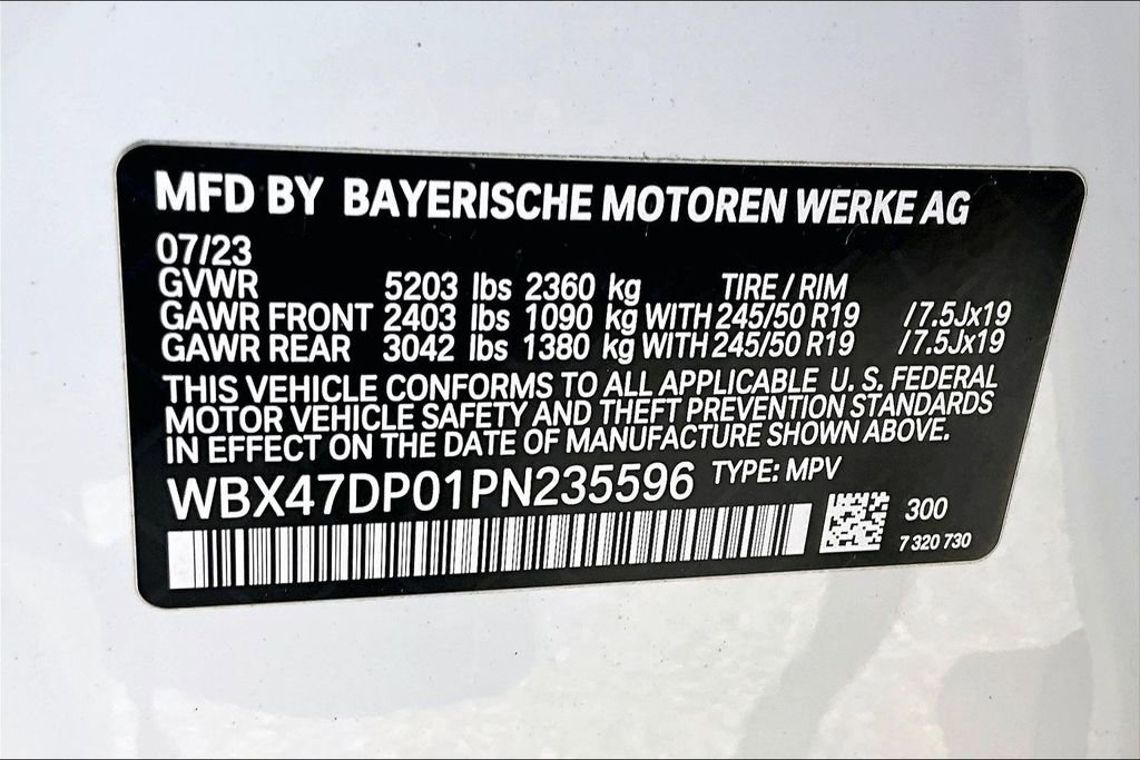 Used 2023 BMW X3 sDrive30i w/ Premium Package w/ZPA RWD image 32