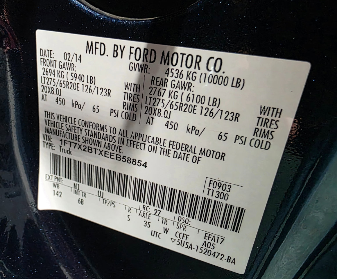 Used 2014 Ford F250 Lariat w/ Chrome Package image 38