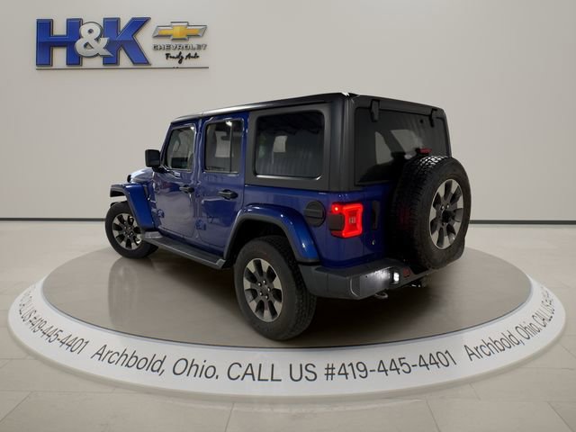 Used 2018 Jeep Wrangler Unlimited Sahara w/ Uconnect 4C Nav & Sound Group image 4