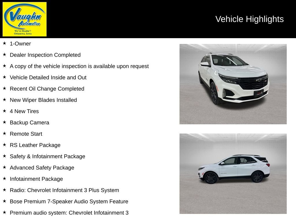 Certified 2024 Chevrolet Equinox RS w/ RS Leather Package image 2