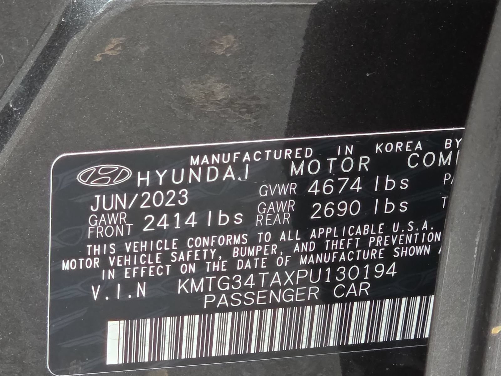 Certified 2023 Genesis G70 2.0T w/ Sport Prestige Package RWD image 25