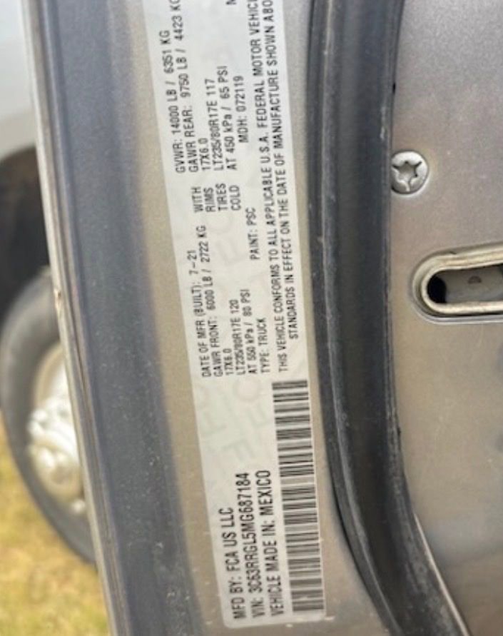 Used 2021 RAM 3500 Tradesman AWD/4WD image 6