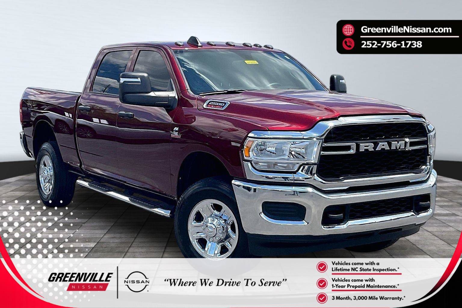 Used 2024 RAM 2500 Tradesman w/ Chrome Appearance Group