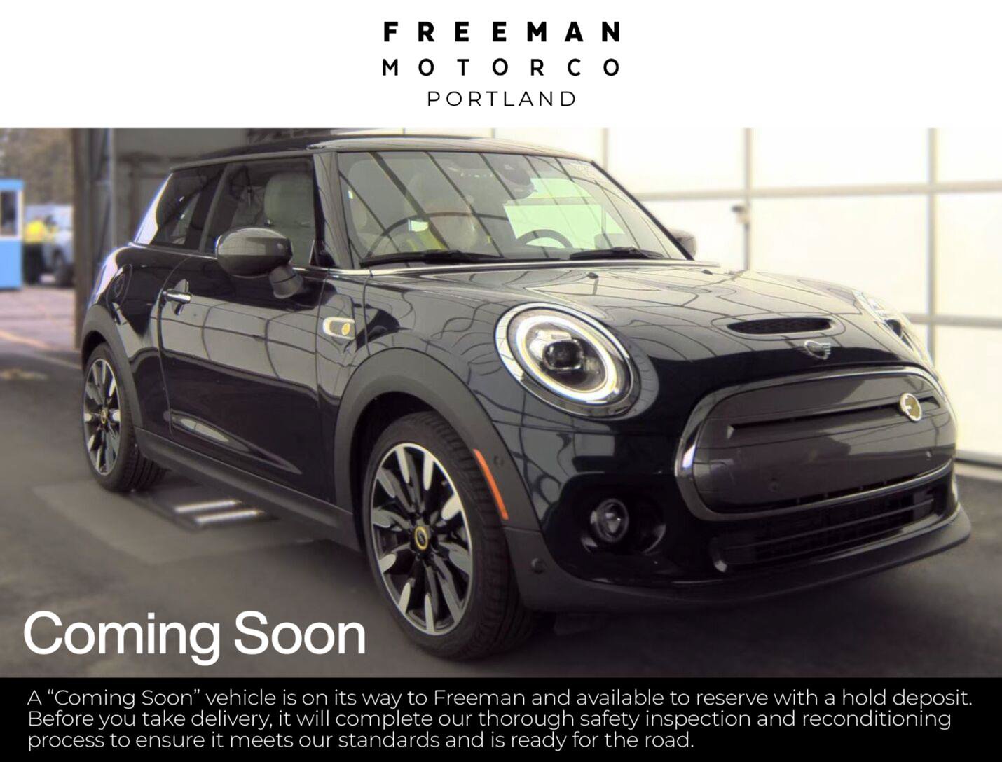 Used 2021 MINI Cooper SE w/ 8.8" Touchscreen Nav Package FWD image 1