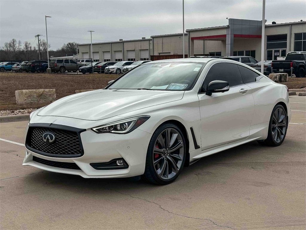 Used 2022 INFINITI Q60 Red Sport 400 w/ Carbon Fiber Package image 7