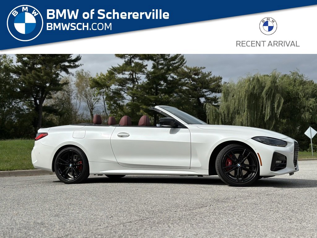 Certified 2023 BMW 430i xDrive Convertible w/ M Sport Package