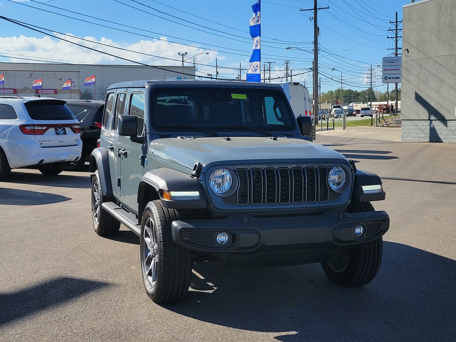 Certified 2025 Jeep Wrangler Unlimited Sport S 4xe w/ Convenience Group image 3