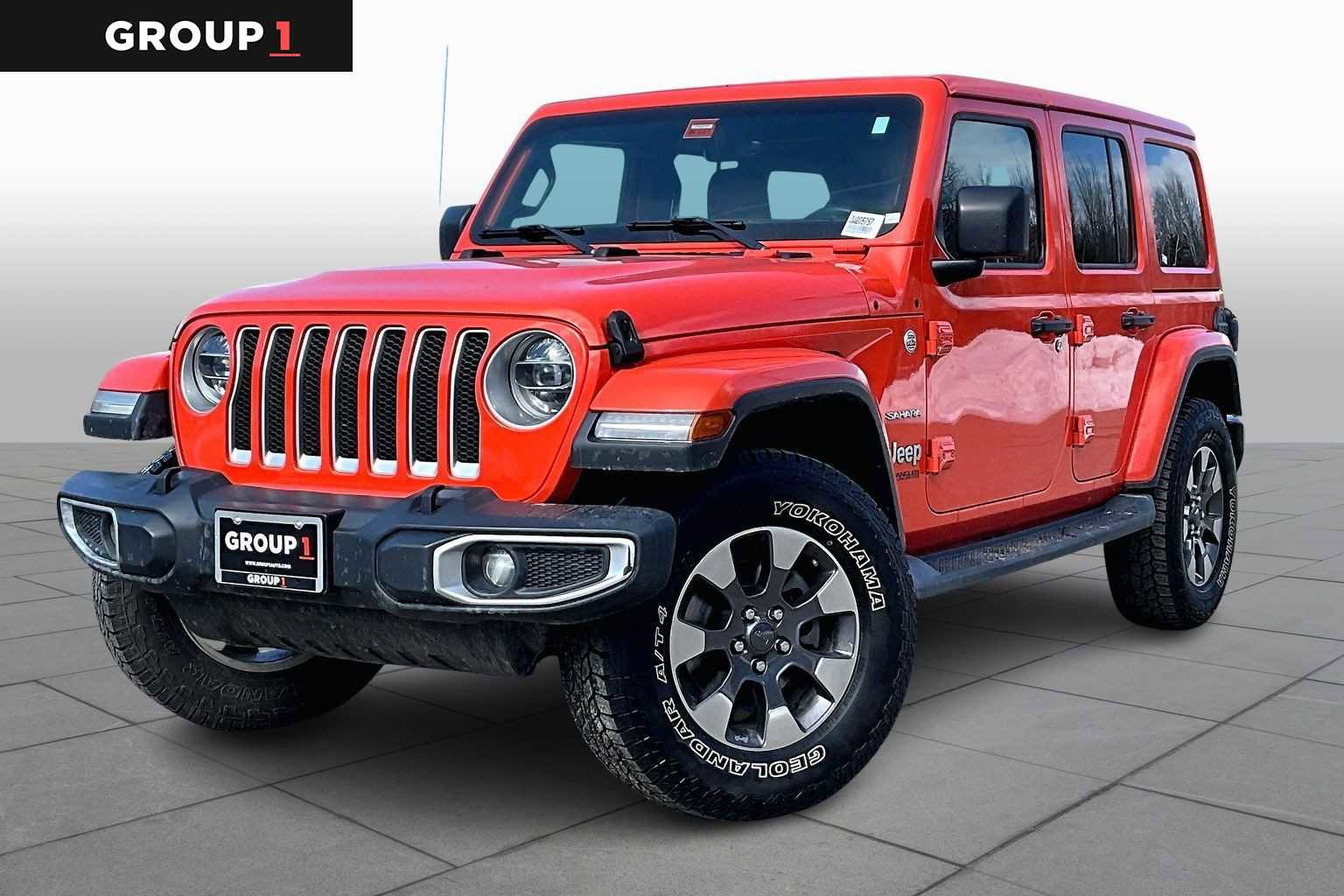 Used 2018 Jeep Wrangler Unlimited Sahara