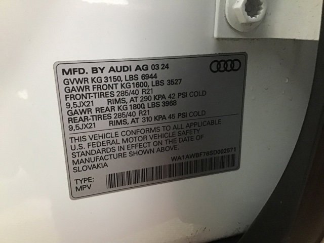 Used 2025 Audi SQ7 Premium Plus image 26