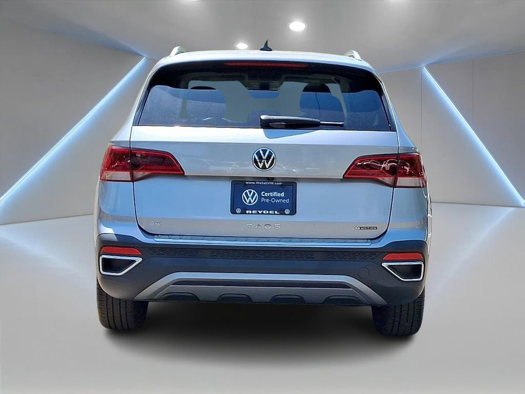 Certified 2023 Volkswagen Taos SE w/ Panoramic Sunroof Package AWD/4WD image 6