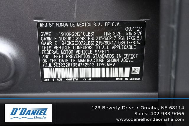 Used 2025 Honda HR-V EX-L image 45