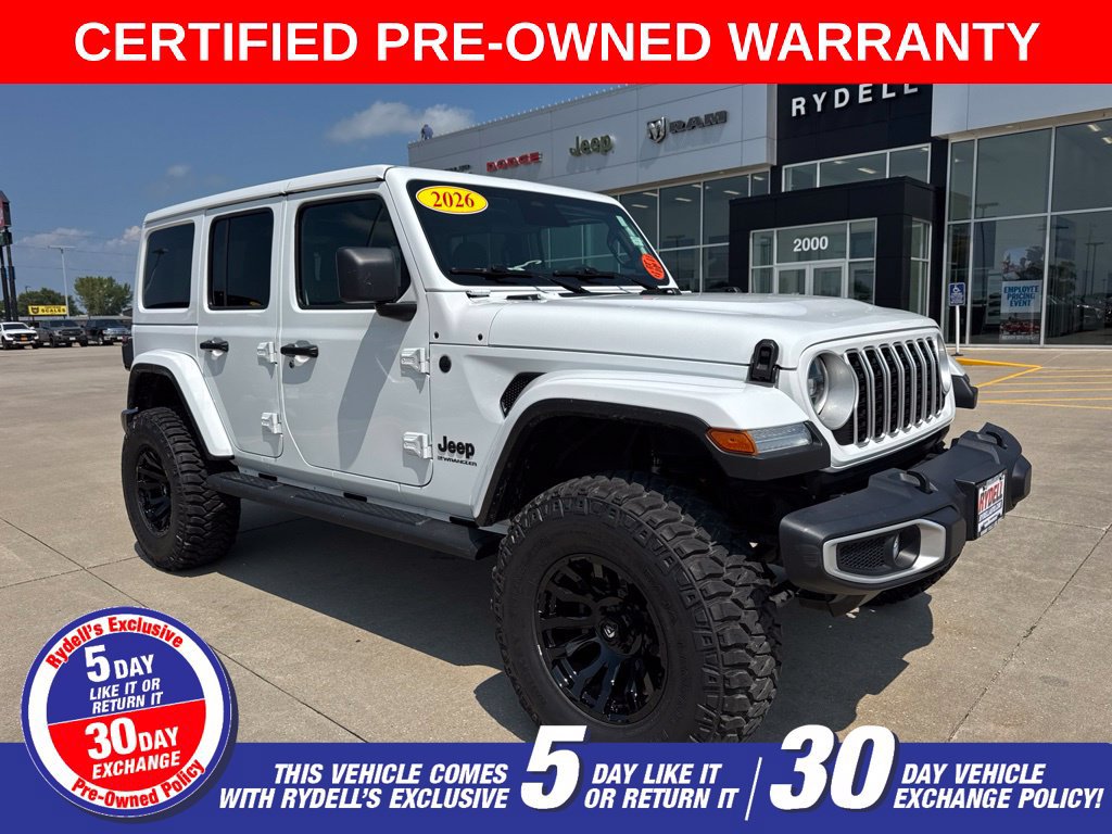 Used 2026 Jeep Wrangler Unlimited Sahara