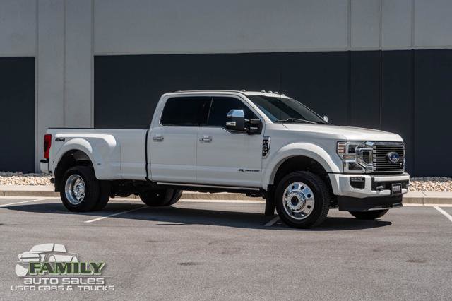 Used 2021 Ford F450 Platinum w/ Snow Plow Prep Package AWD/4WD image 12
