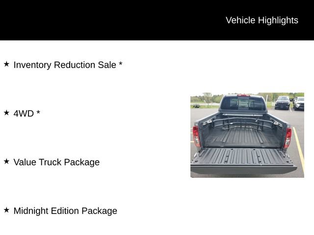 Used 2021 Nissan Frontier SV w/ Midnight Edition Floor Mats AWD/4WD image 11