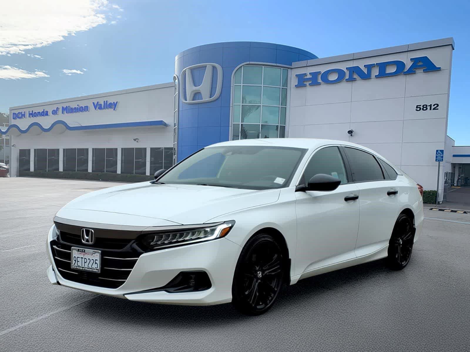 Certified 2022 Honda Accord Sport