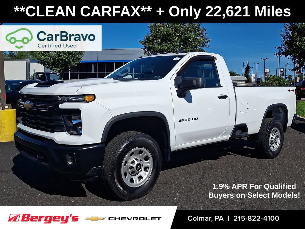 Certified 2024 Chevrolet Silverado 3500 W/T w/ WT Convenience Package