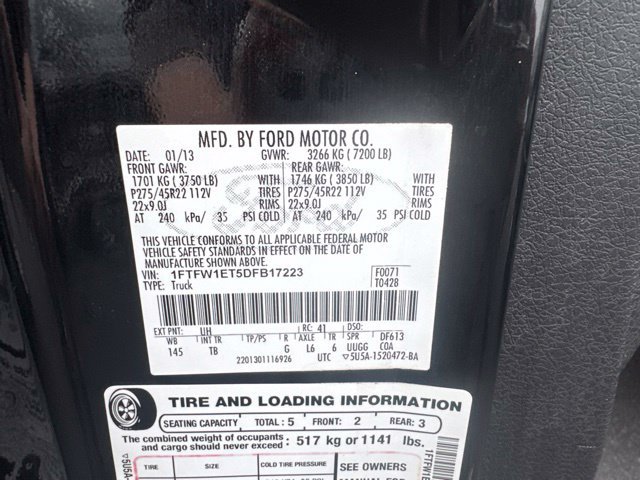 Used 2013 Ford F150 Limited AWD/4WD image 39
