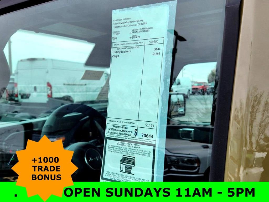 New 2025 Jeep Wrangler Unlimited Sport S 4xe image 29